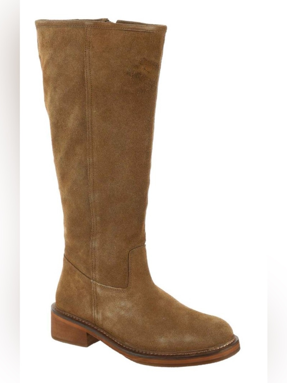 Diba True “Keep Em” Boots in Light Brown Suede